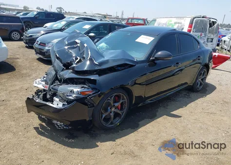 2021 Alfa Romeo Giulia Ti Sport Rwd из США, поврежденный, VIN ZARFAMBN5M7649500